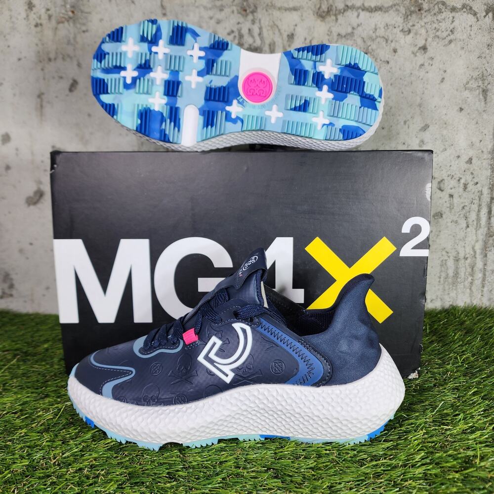 MSRP $210 G/Fore MG4x2 Debossed Skull Golf Shoes size 6